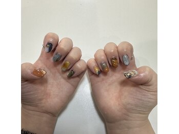 リアン(LIEN)/カラフルニュアンスネイル