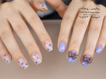 キララ(Kirara)/アートネイル・タイダイネイル