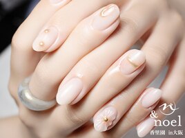 ニュアンス ぷっくりフラワー