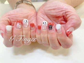 キュートなおばけネイル♪