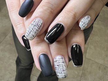 ツイードネイル