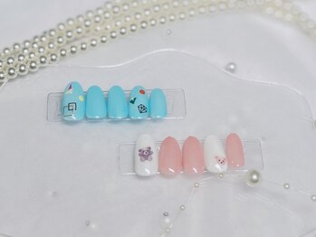 ツィンクルネイル(Twinkle Nail)/シンプルアート