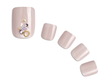 プラスネイル 銀座中央通り店(PLUS NAIL)/【1232】シンプルフット¥7,689