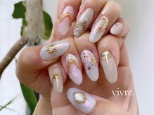 ヴィーヴル(vivre.)/手書きアート/ミラー/ニュアンス