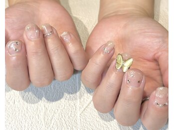 ルヒアネイル イオン戸畑ショッピングセンター店(Ruhia Nail)/グリッターネイル