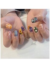 ハヌル(haneul.)/チューリップ×リボン【レトロ】