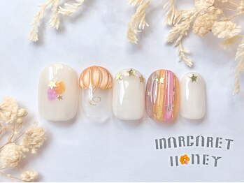 マーガレットハニー 本八幡/かぼちゃハロウィンネイル