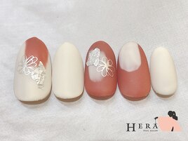 ニュアンス　マット　銀箔