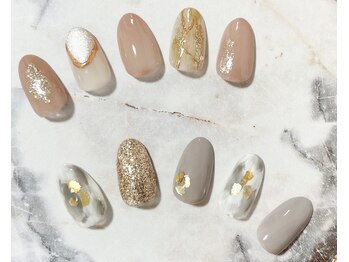 お気軽ビューティエーヴィヒ(Ewig)/都築design♪キャンペーンネイル