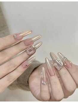 クイーンネイル 新宿(Queen nail)/長さだしデザイン