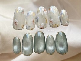 ニュアンスフラワー×マグネット