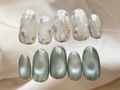 ニュアンスフラワー×マグネット