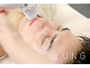 ユング 渋谷店(YUNG)/若々しく肌質が変わるヒゲ脱毛◎