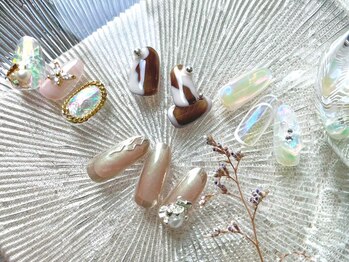 アジュールネイル 桜川店(AzurNail)の写真/【桜川駅】シンプルから個性派まで何でもお任せ！リーズナブルで通いやすい♪とっておきの指先を演出♪