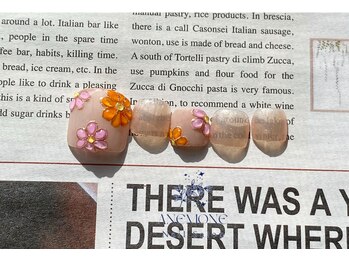 アネモネ(ANEMONE)/ぷっくりフラワーネイル☆