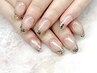 【指先輝く】ガラスフレンチ☆6980円☆褒められ上品ネイル　*女性専用