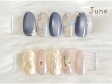 ナイスデイ(Niceday!)/ネイリスト佐藤　6月デザイン