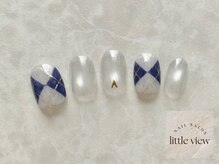 ネイビーアーガイル ¥10980
