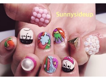 サニーサイドアップ ネイル(Sunny SideUp nail)/インスピレーションネイル