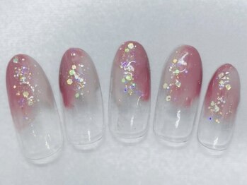 ロンズネイル(Ron's nail)/ニュアンスデザイン☆