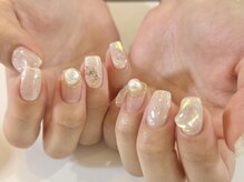 アイネイルズ 渋谷店(I nails)/【Karin.m】ホワイトゴールド