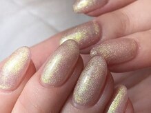 ミーナネイル(miinanail)/ラメワンカラーネイル