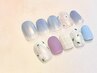 【HAND】【定額】8480円コース[町田/ニュアンスネイル/パラジェル/マグ]