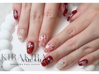 クリスマスネイル