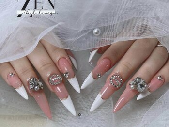 ゼン ネイル デザイン 池袋(ZEN NAIL DESIGN)/* 長 さだしやり放題×つけ放題
