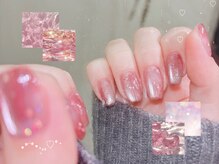 アール 豊田店(#arl)/ハートバカラネイル