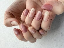 アプレラプリュイ アコルデ新百合ヶ丘店(APRES LA PLUIE)の雰囲気（春に人気の桜ネイル♪流行りのマグネットと組み合わせて華やかに）