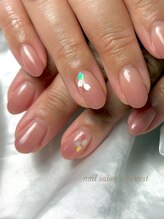 ミーサ(Mysarest)/シンプル上品のピンクネイル