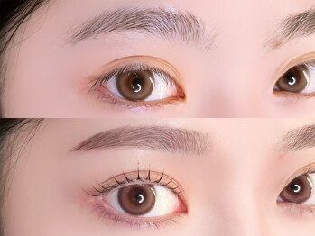 エムスリー つくば店(M3)の写真/「韓国風束感」「すっぴん美人」「間引き」
美眉WAX似合わせまつ毛パーマで一気に垢抜け！