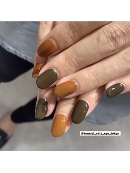 キャッツアイトーキョー 高円寺店(Cat's eyeTOKYO)/秋のワンカラー