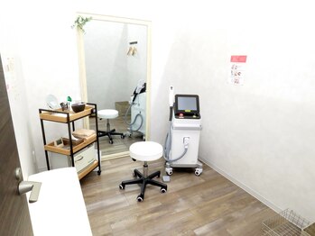 セルフメイド サンリブしみず店(SELFMADE)/セルフ脱毛用の個室は全3室♪