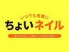 ＜当日予約限定＞【オフがない場合】いつでも気軽に♪ちょいネイル ￥3000