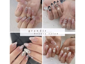グランディール(grandir)/ワンホンネイル☆