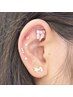 【耳つぼジュエリー】片耳10個、合計20個 ¥3900→¥3600