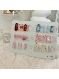 デザイン定額ネイル￥7000