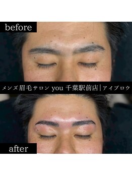 ユー 千葉駅前店(you)/メンズ眉毛/メンズ眉/千葉駅