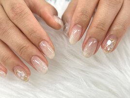 【木村】グラデ×シェルネイル