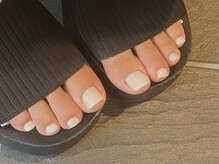 ネイルズ ララ(nails Lala)/White color。