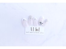 オーブ(AUBE)/1月マンスリーネイル10800円