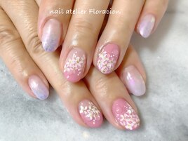 贅沢アートの褒められネイル69