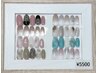 【デザイン定額ネイル　Aコース】￥5500