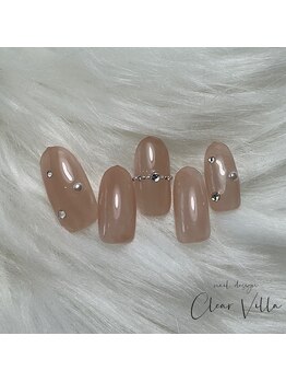 ネイルサロンクリアヴィラ(nail salon clear villa)/GirlyStyle collection ¥7990