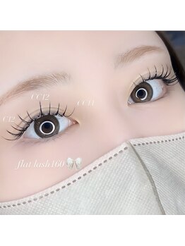 ルナアイラッシュ 池袋店(Luna eyelash)/フラットラッシュ160本