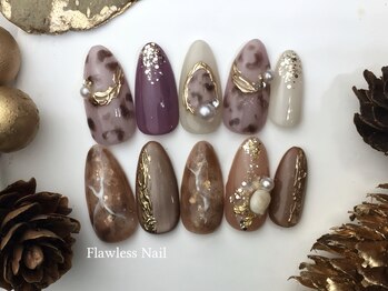 フローレスネイル 新宿西口店(FlawlessNail)の写真/400種類ほどの豊富なデザインをご用意！毎回オフ無料で通いやすい☆定額アートコース¥7000~¥8000