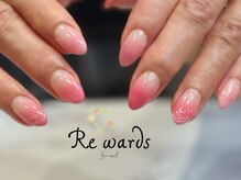 リワーズネイル 千歳船橋店(ReWARDs nail)/手書きレースネイル