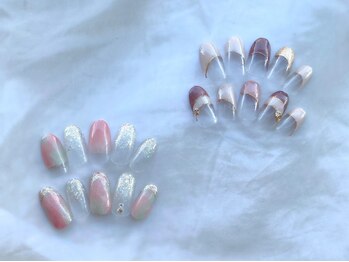 ビューティーサロン ココ(Coco～)の写真/毎月変わる限定アートがとってもお得！季節やその時の気分に合わせて指先を彩ります♪